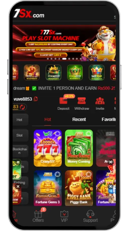 777sx Game for pakistani players